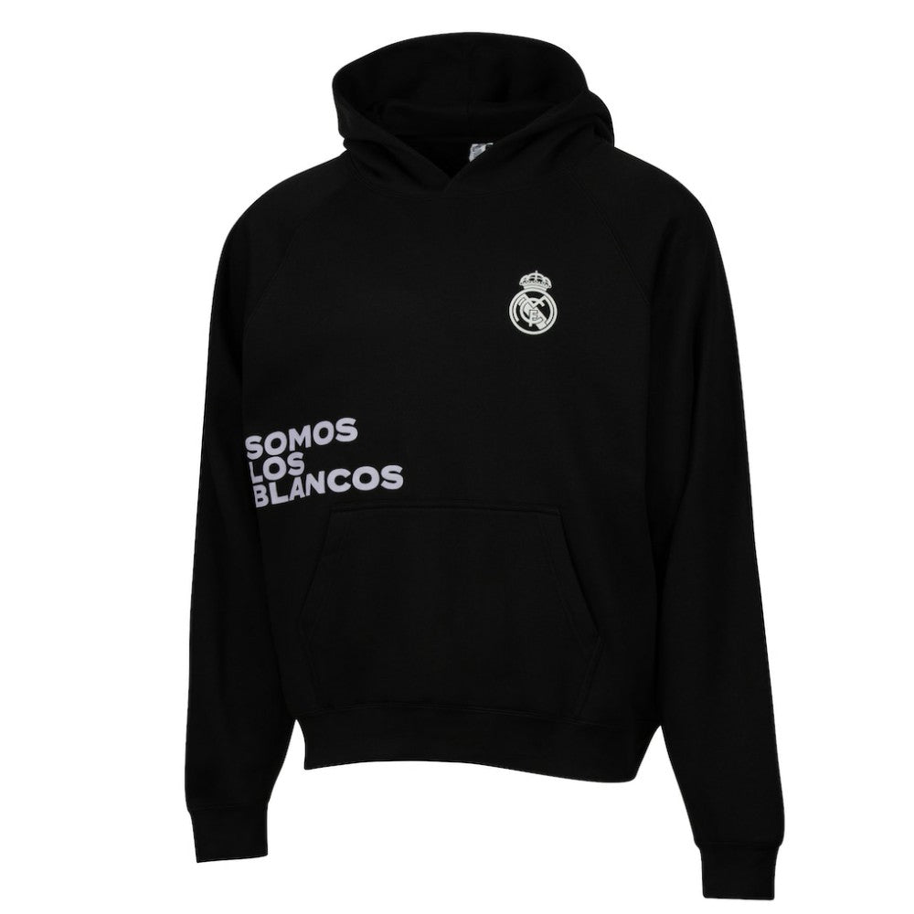 Real Madrid Sport Design Sweden Overtime Oversized Raglan Hoodie - Black sale