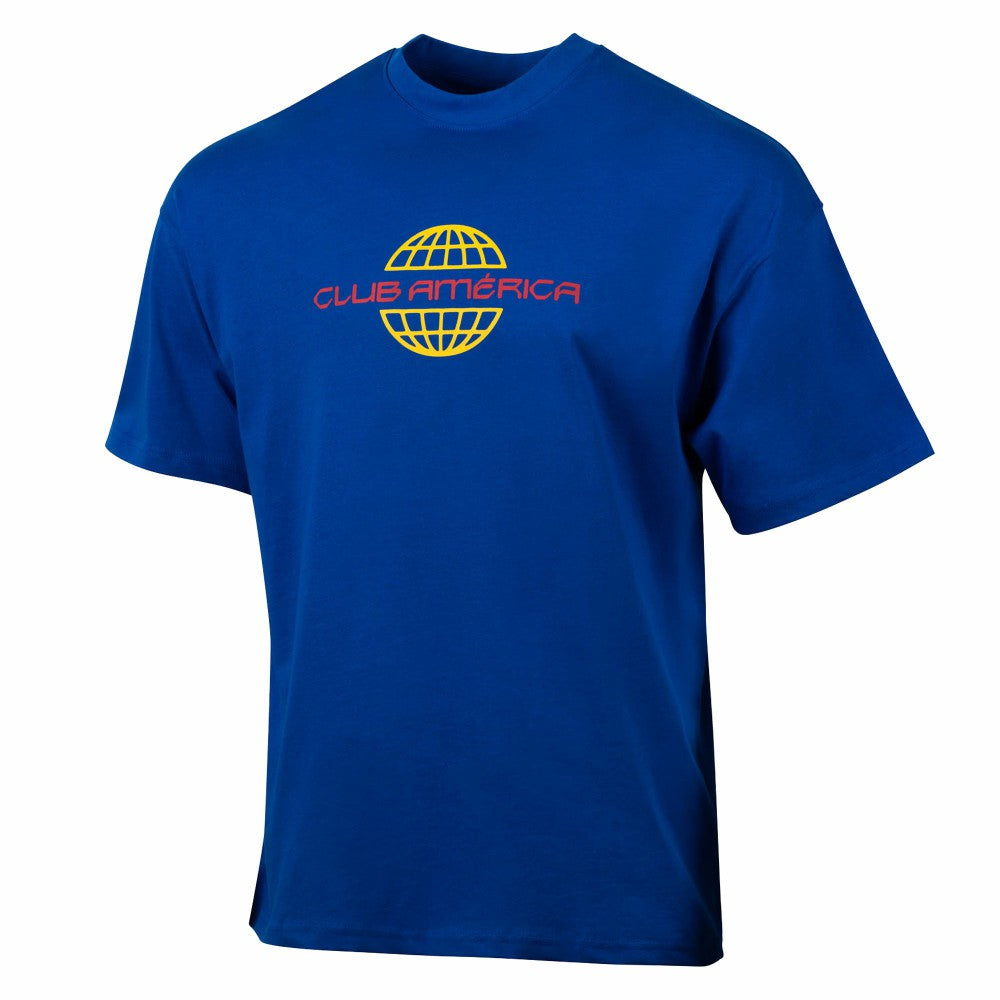 Club America Sport Design Sweden Worldwide Oversized T-Shirt - Royal sale