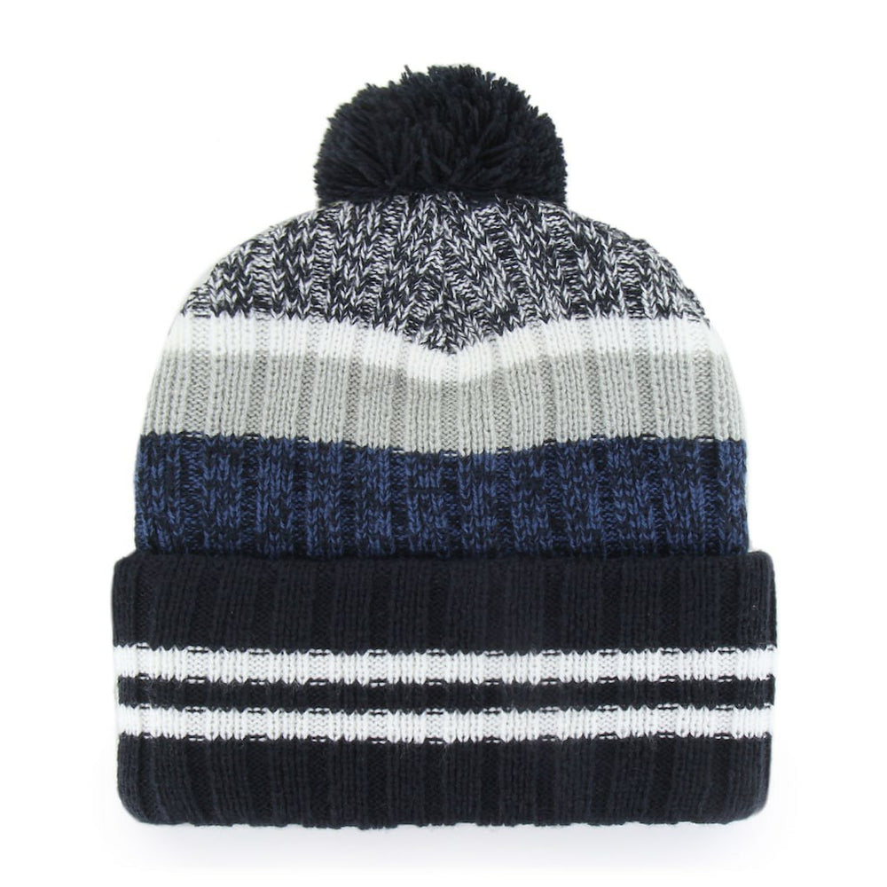 Dallas Cowboys '47 Quiver Cuffed Pom Knit Hat - Navy on sale