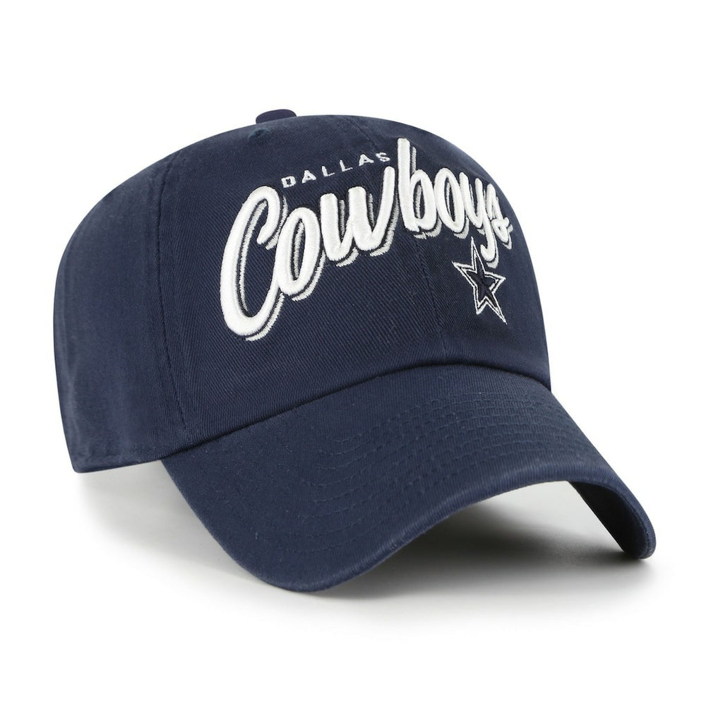 Dallas Cowboys '47 Women's Ariana Clean Up Adjustable Hat - Navy on sale