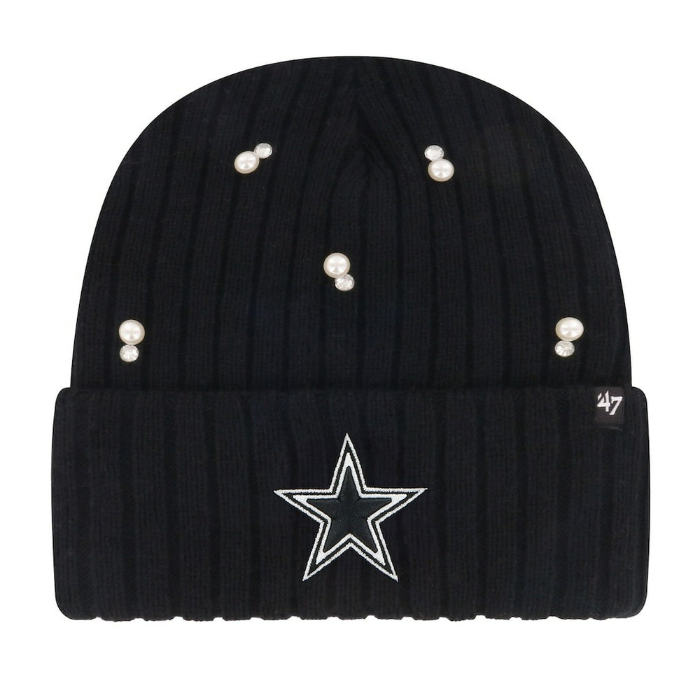 Dallas Cowboys '47 Women's Claudette Cuffed Knit Hat - Black online