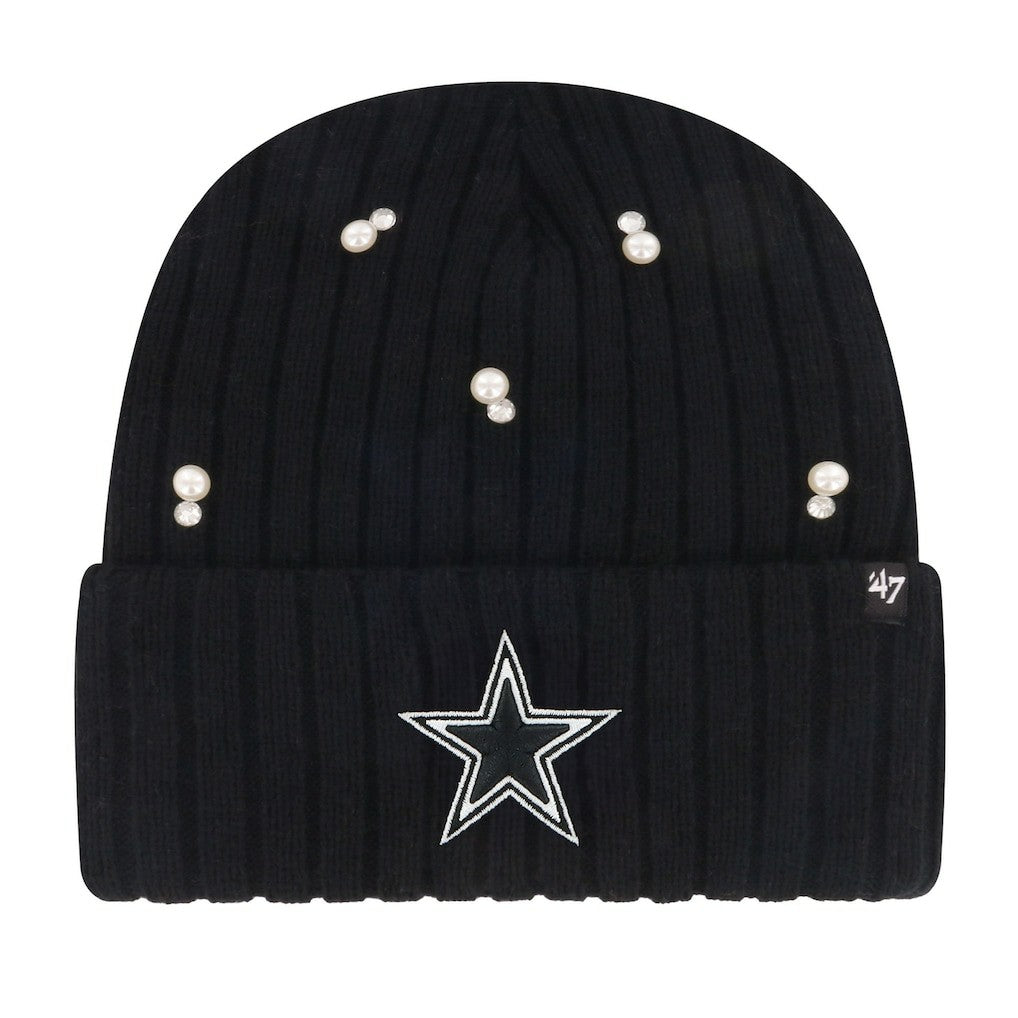 Dallas Cowboys '47 Women's Claudette Cuffed Knit Hat - Black online