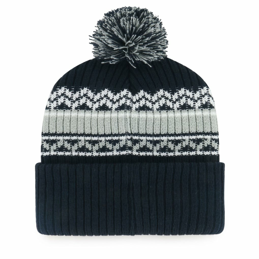 Dallas Cowboys '47 Youth Polar Vortex Cuffed Knit Hat with Pom - Navy online