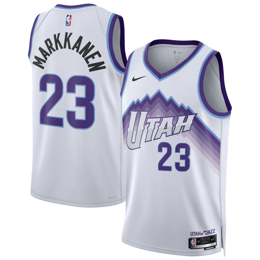 Lauri Markkanen Utah Jazz Unisex Swingman Jersey - Association Edition - White online