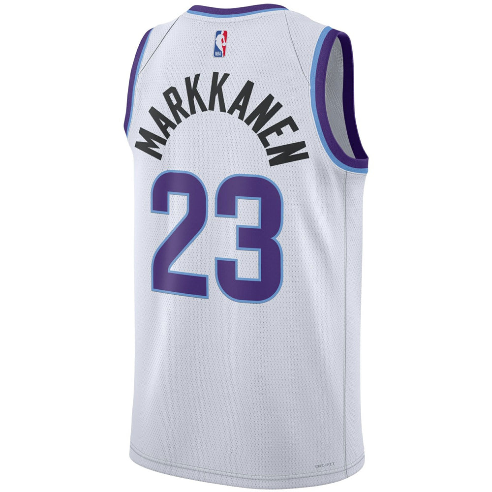 Lauri Markkanen Utah Jazz Unisex Swingman Jersey - Association Edition - White online