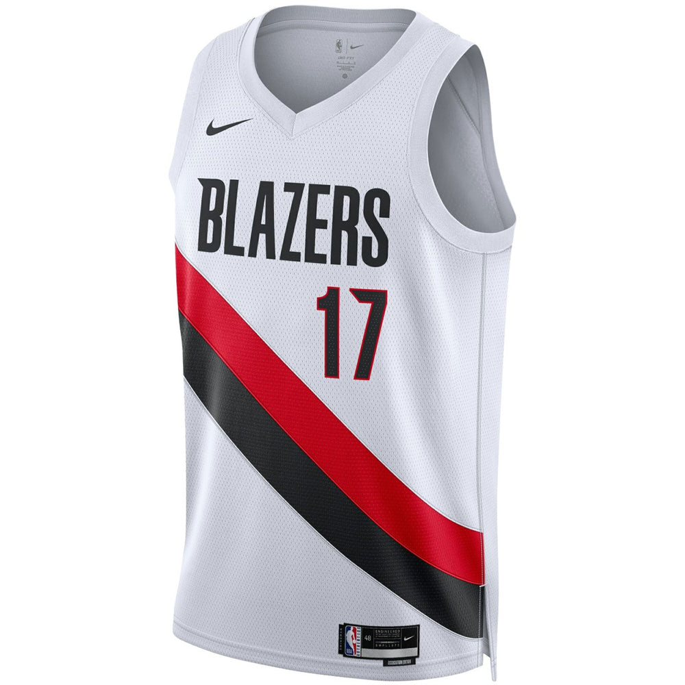 Shaedon Sharpe Portland Trail Blazers Unisex Swingman Player Jersey - Association Edition - White on sale