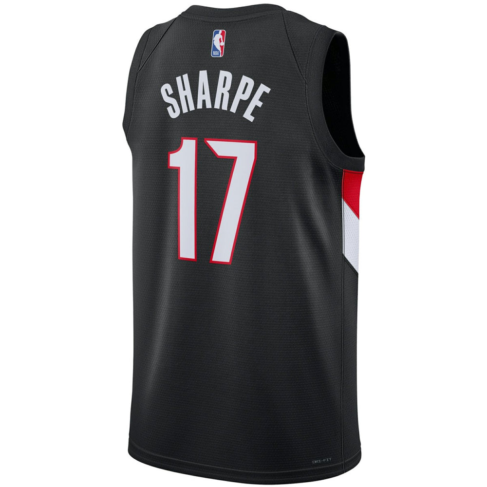 Shaedon Sharpe Portland Trail Blazers Unisex Swingman Jersey - Icon Edition - Black cheap