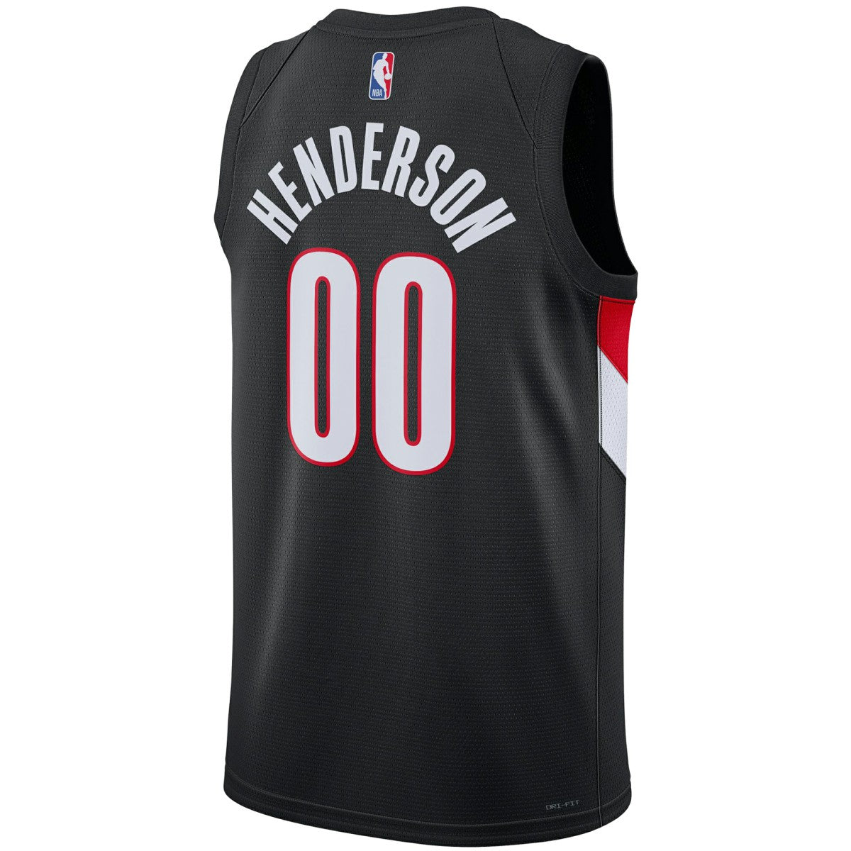 Scoot Henderson Portland Trail Blazers Unisex Swingman Jersey - Icon Edition - Black for sale