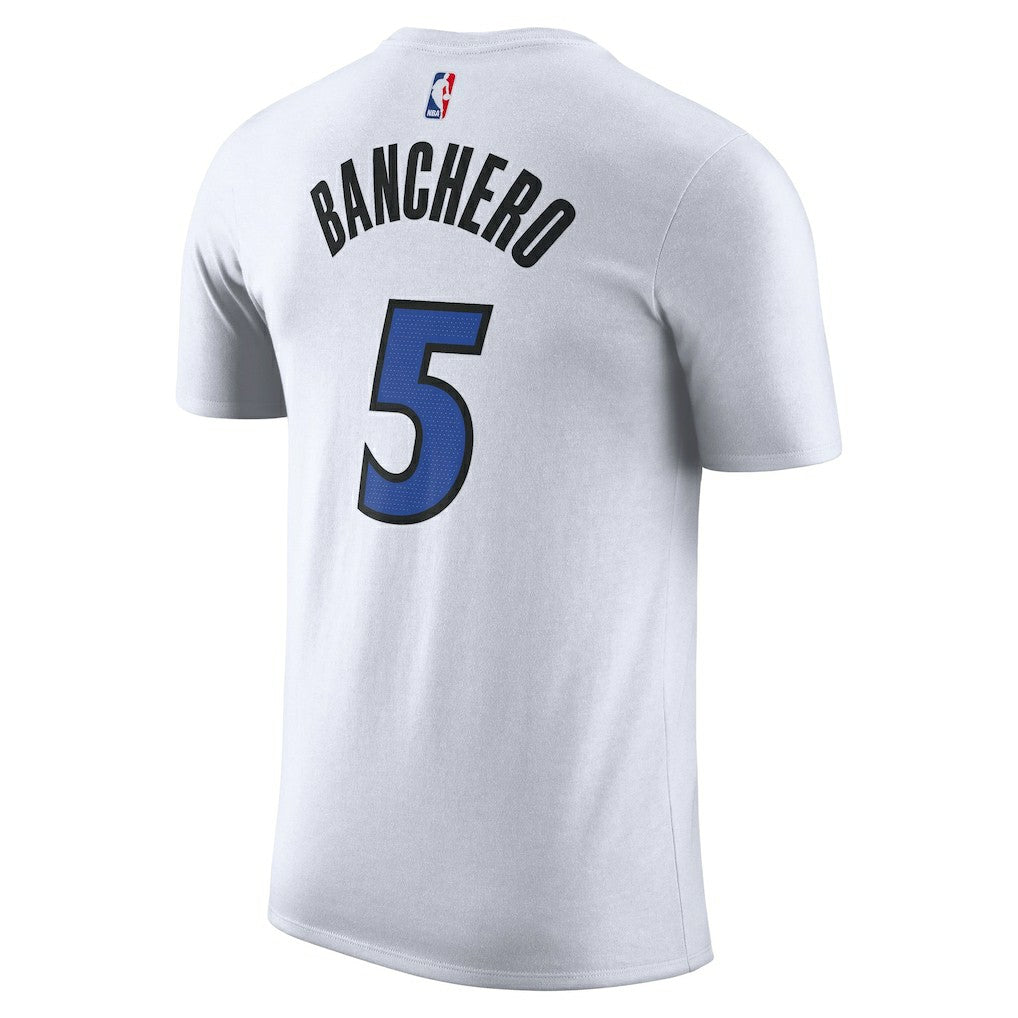 Paolo Banchero Orlando Magic Association Edition Name & Number T-Shirt - White online