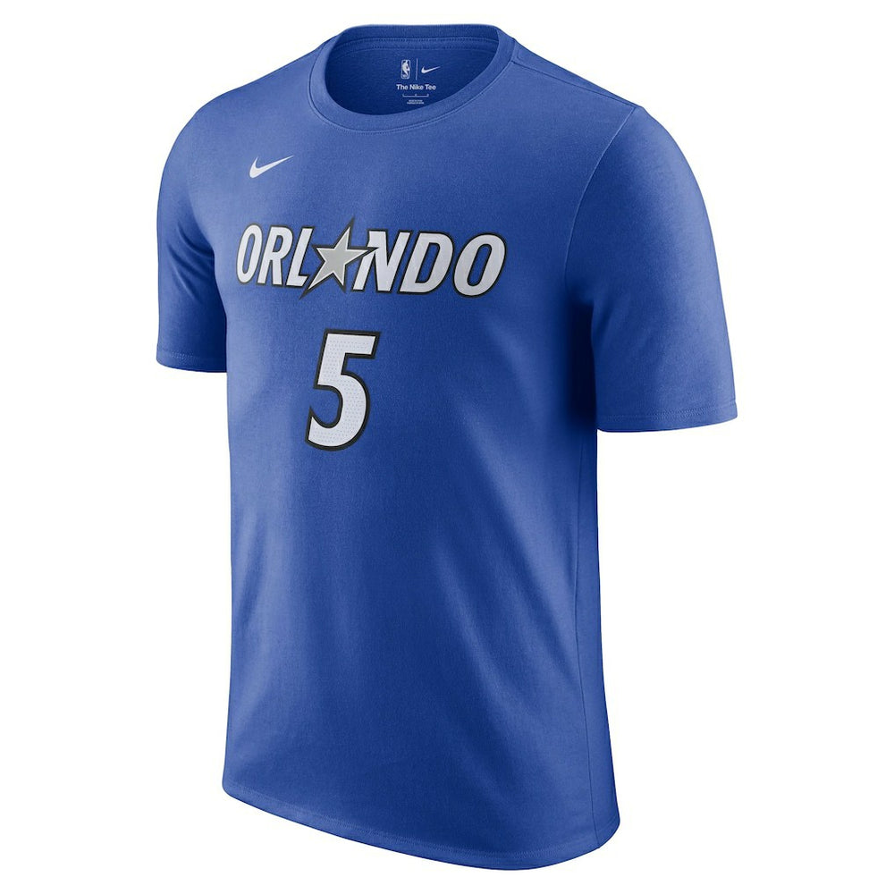 Paolo Banchero Orlando Magic Icon Edition Name & Number T-Shirt - Blue cheap