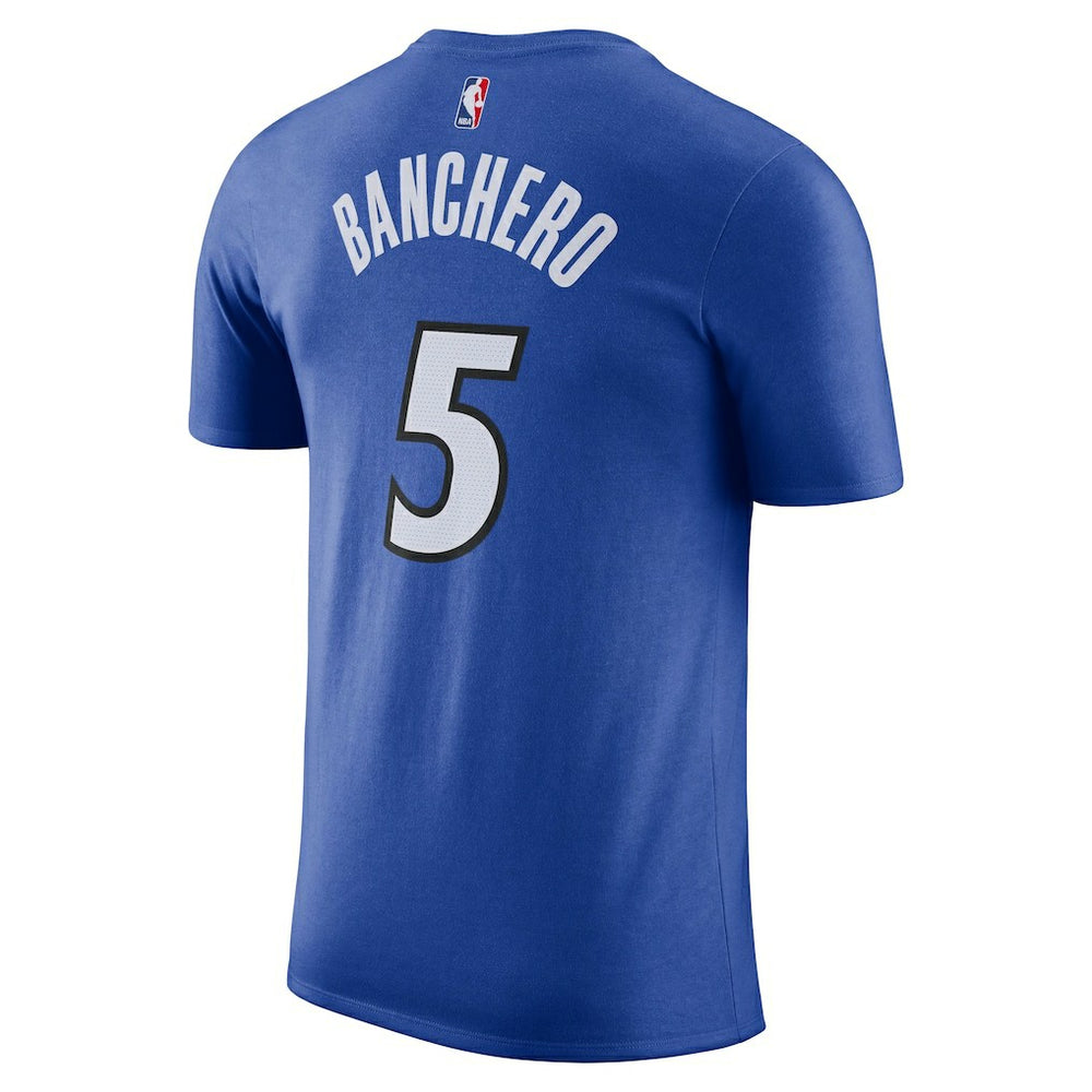 Paolo Banchero Orlando Magic Icon Edition Name & Number T-Shirt - Blue cheap