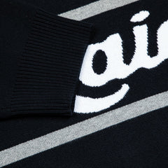 Las Vegas Raiders GOLF WANG Jacquard Pullover Sweater - Black discount