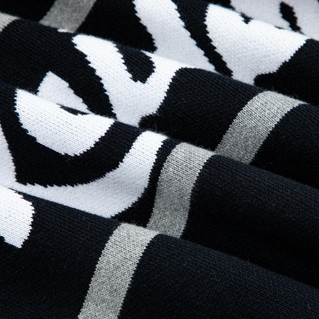 Las Vegas Raiders GOLF WANG Jacquard Pullover Sweater - Black discount