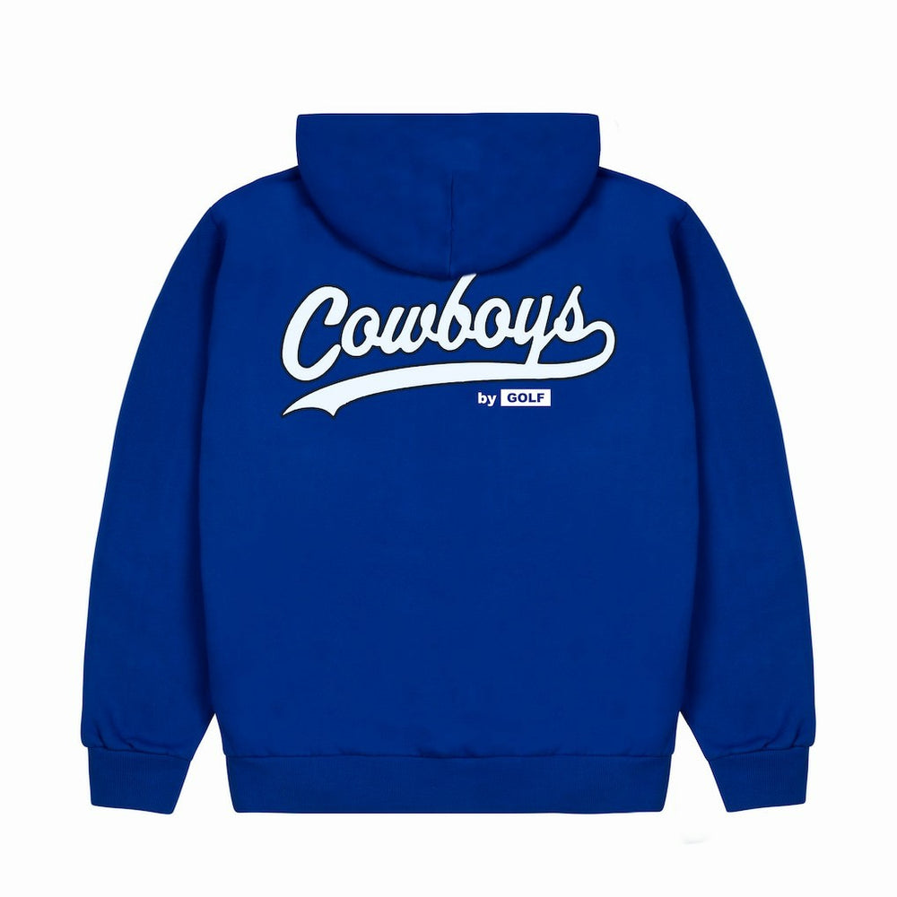 Dallas Cowboys GOLF WANG Cutout Pullover Hoodie - Royal for sale