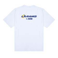 Los Angeles Rams GOLF WANG Cutout T-Shirt - White discount