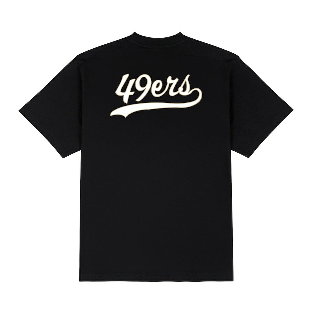 San Francisco 49ers GOLF WANG Cutout T-Shirt - Black online