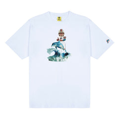 Miami Dolphins GOLF WANG Bobblehead T-Shirt - White sale