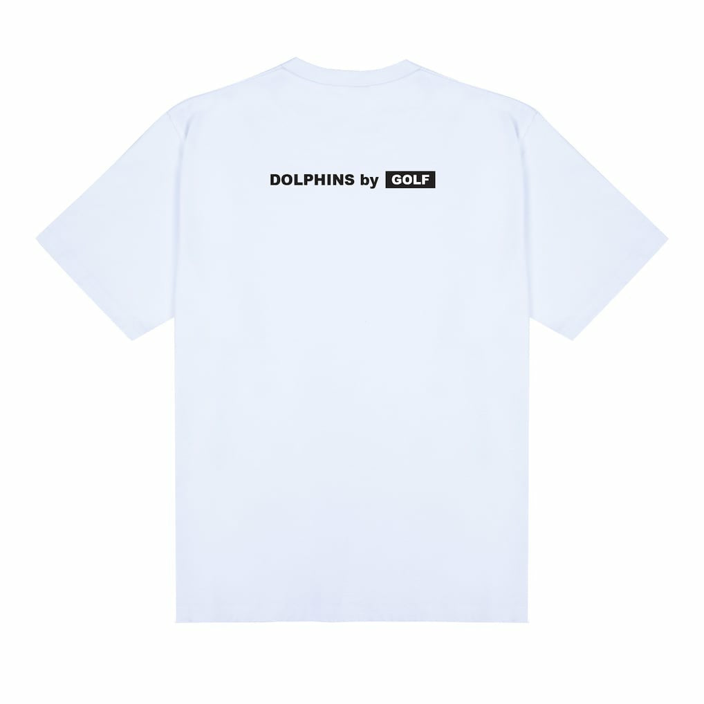 Miami Dolphins GOLF WANG Bobblehead T-Shirt - White sale
