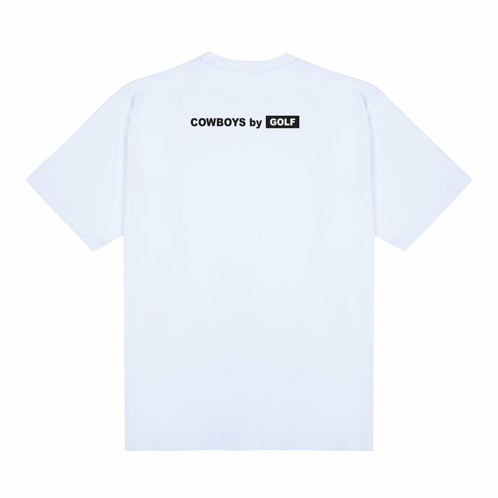 Dallas Cowboys GOLF WANG Bobblehead T-Shirt - White discount