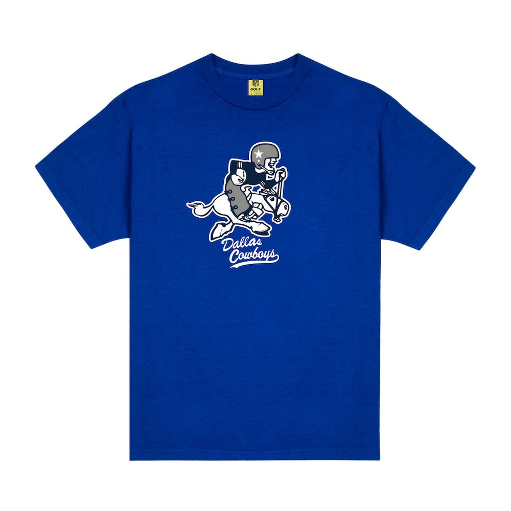 Dallas Cowboys GOLF WANG Motto T-Shirt - Blue discount