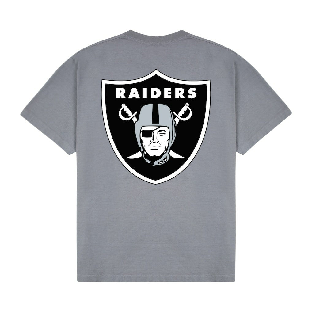Las Vegas Raiders GOLF WANG Motto T-Shirt - Silver for sale
