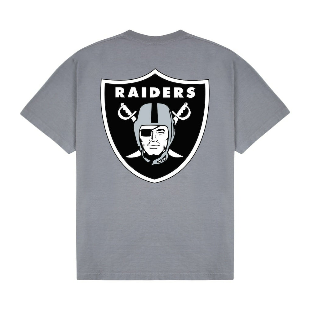 Las Vegas Raiders GOLF WANG Motto T-Shirt - Silver for sale