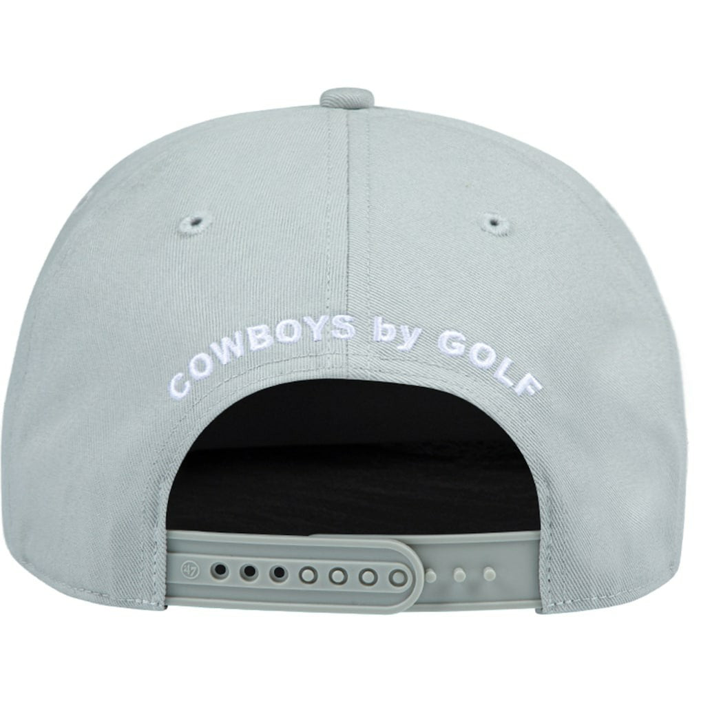 Dallas Cowboys GOLF WANG Snapback Hat - Silver cheap