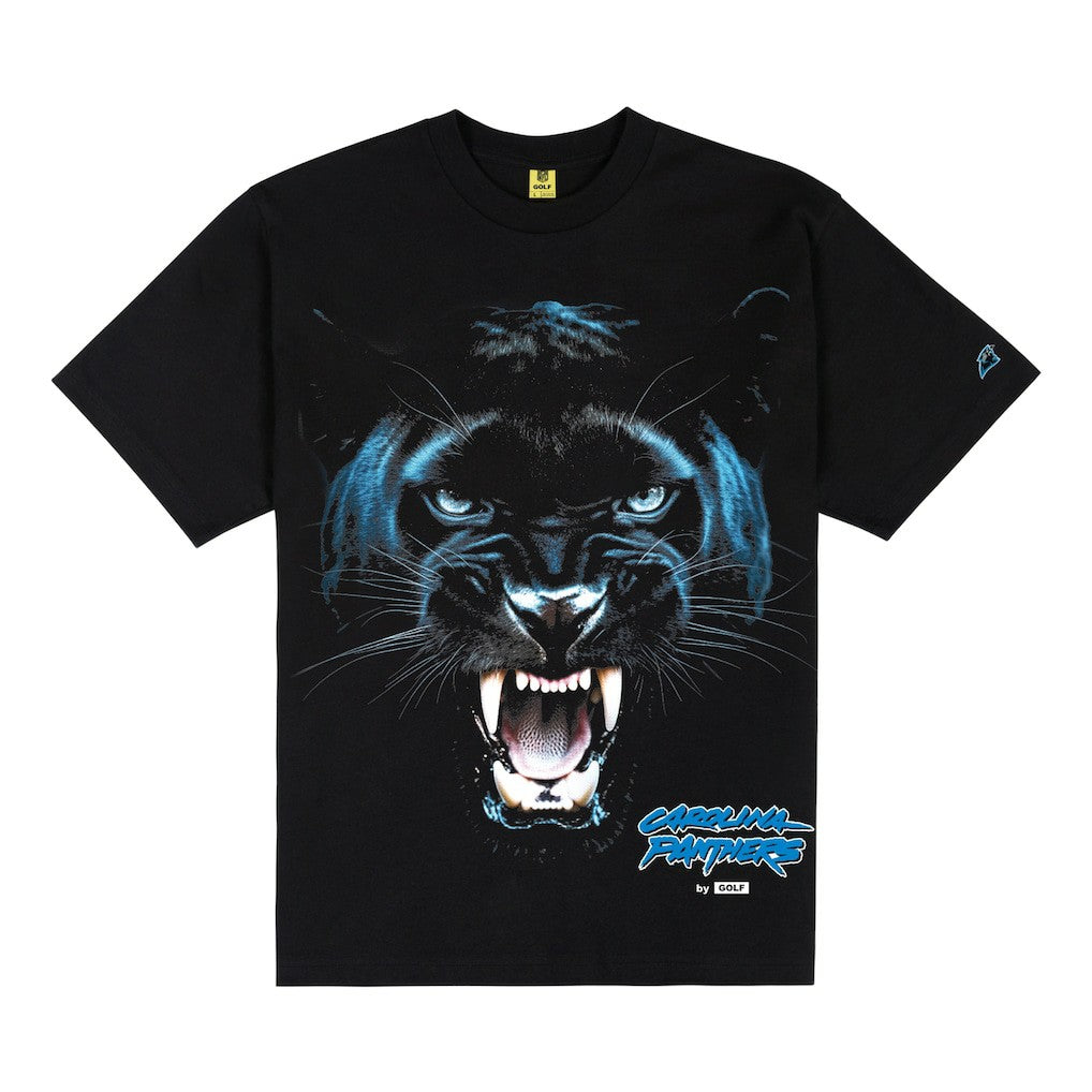 Carolina Panthers GOLF WANG Animal T-Shirt - Black on sale