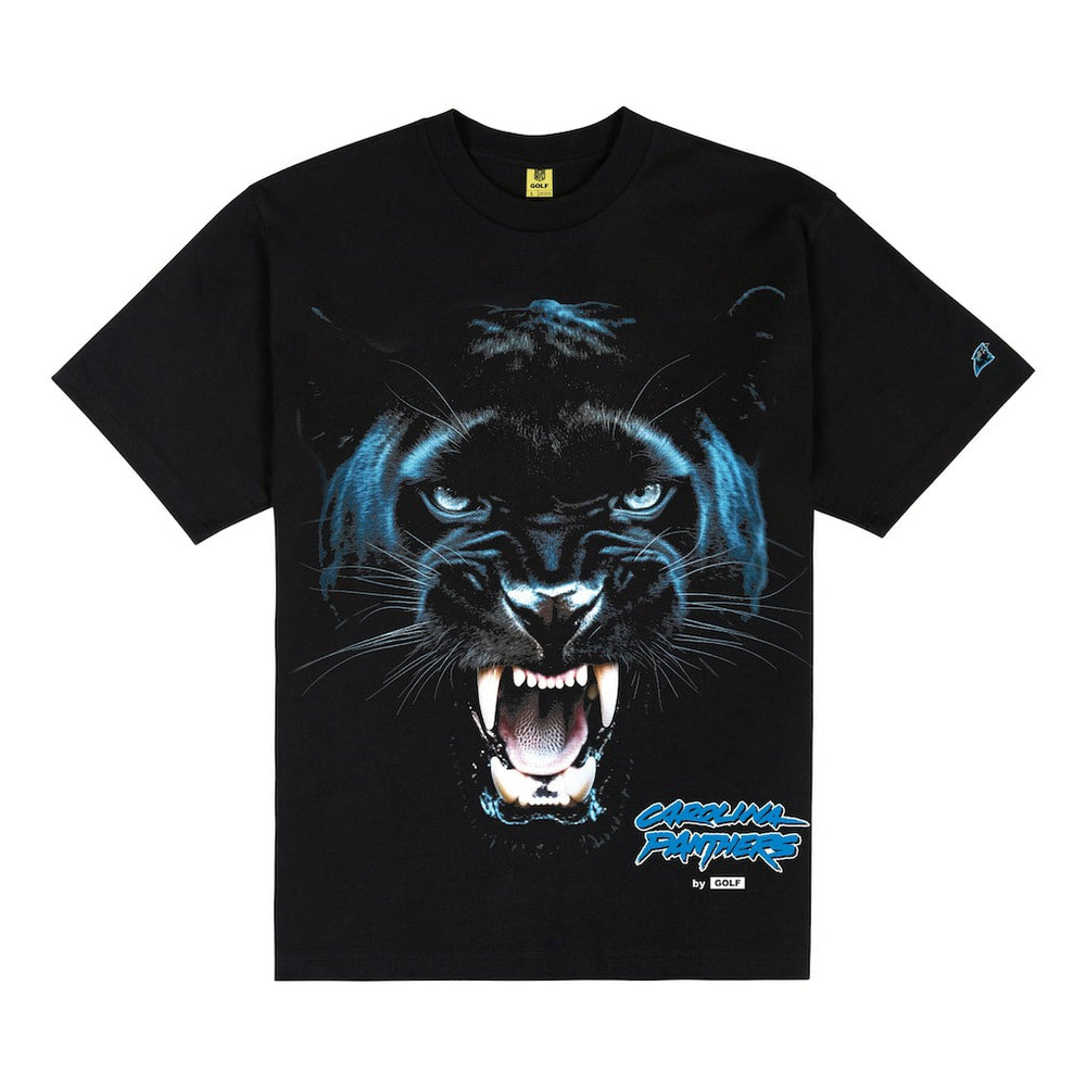 Carolina Panthers GOLF WANG Animal T-Shirt - Black on sale
