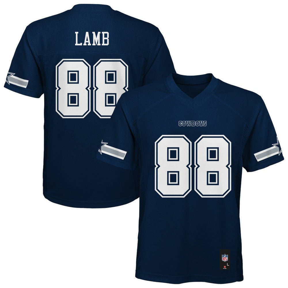 CeeDee Lamb Dallas Cowboys Outerstuff Preschool Replica Player Jersey - Navy discount