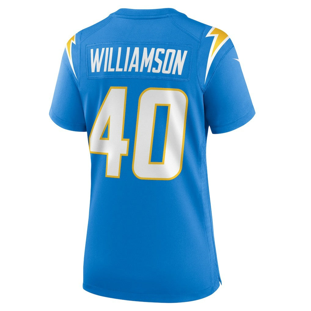 Kendall Williamson Los Angeles Chargers Women's Team Game Jersey - Powder Blue discount