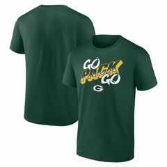 Green Bay Packers Go Pack Go T-Shirt - Green cheap