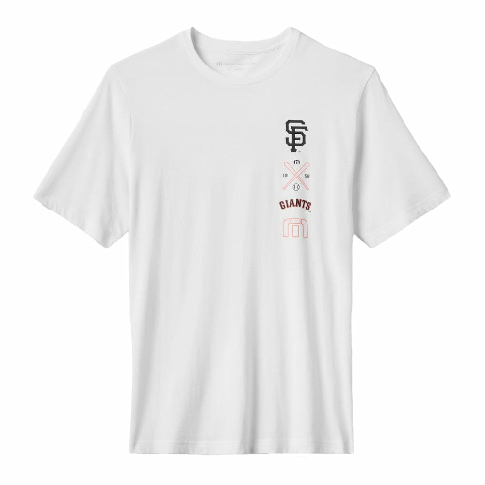 San Francisco Giants TravisMathew Sunset Slam 2.0 T-Shirt White