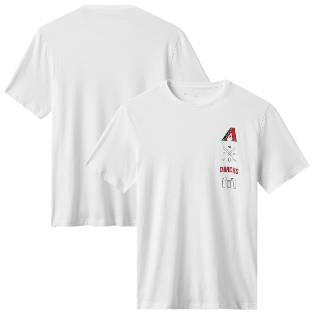 Arizona Diamondbacks TravisMathew Sunset Slam 2.0 T-Shirt White