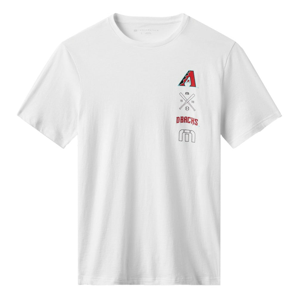 Arizona Diamondbacks TravisMathew Sunset Slam 2.0 T-Shirt White