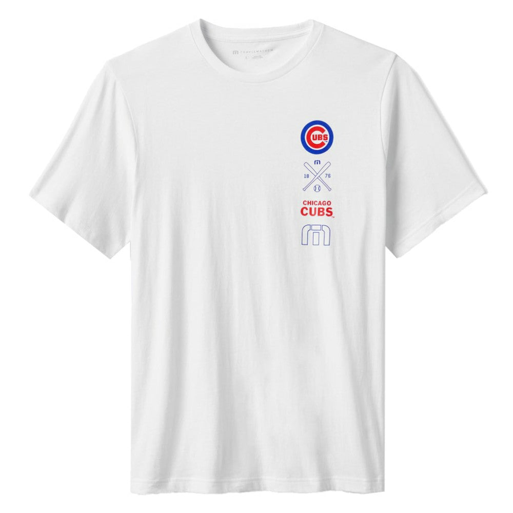 Chicago Cubs TravisMathew Sunset Slam 2.0 T-Shirt White
