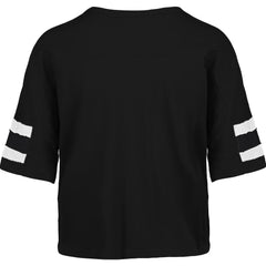 Baltimore Ravens '47 Women's Premier Scout Cropped V-Neck T-Shirt - Black cheap
