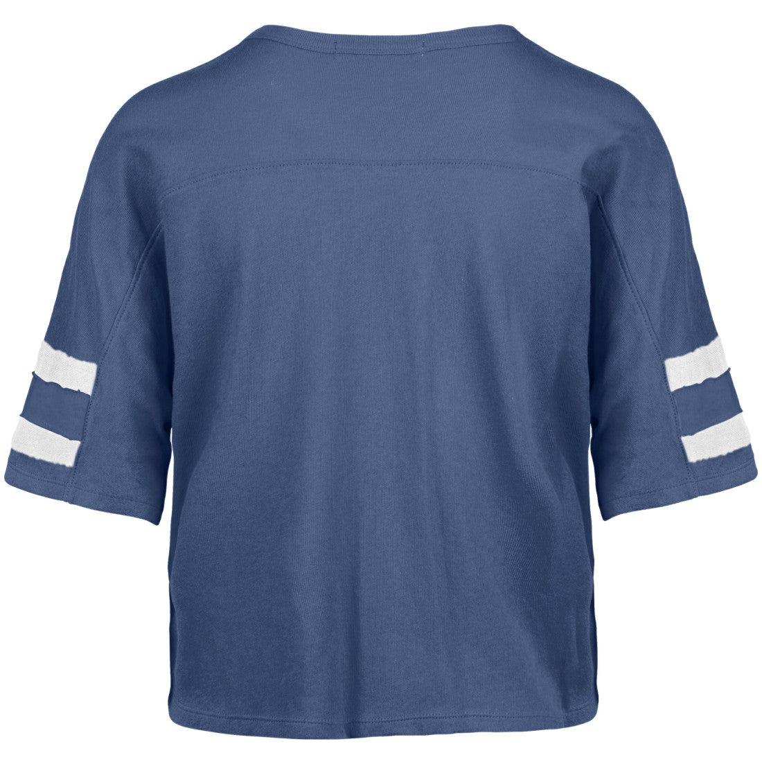 Detroit Lions '47 Women's Premier Scout Cropped V-Neck T-Shirt - Blue on sale