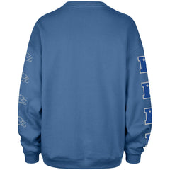 Detroit Lions '47 Women's Go Big Oversized Pullover Sweatshirt - Blue outlet