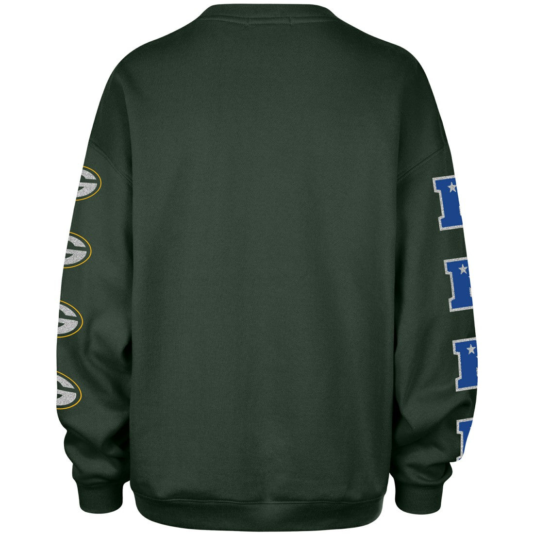 Green Bay Packers '47 Women's Go Big Oversized Pullover Sweatshirt - Green sale