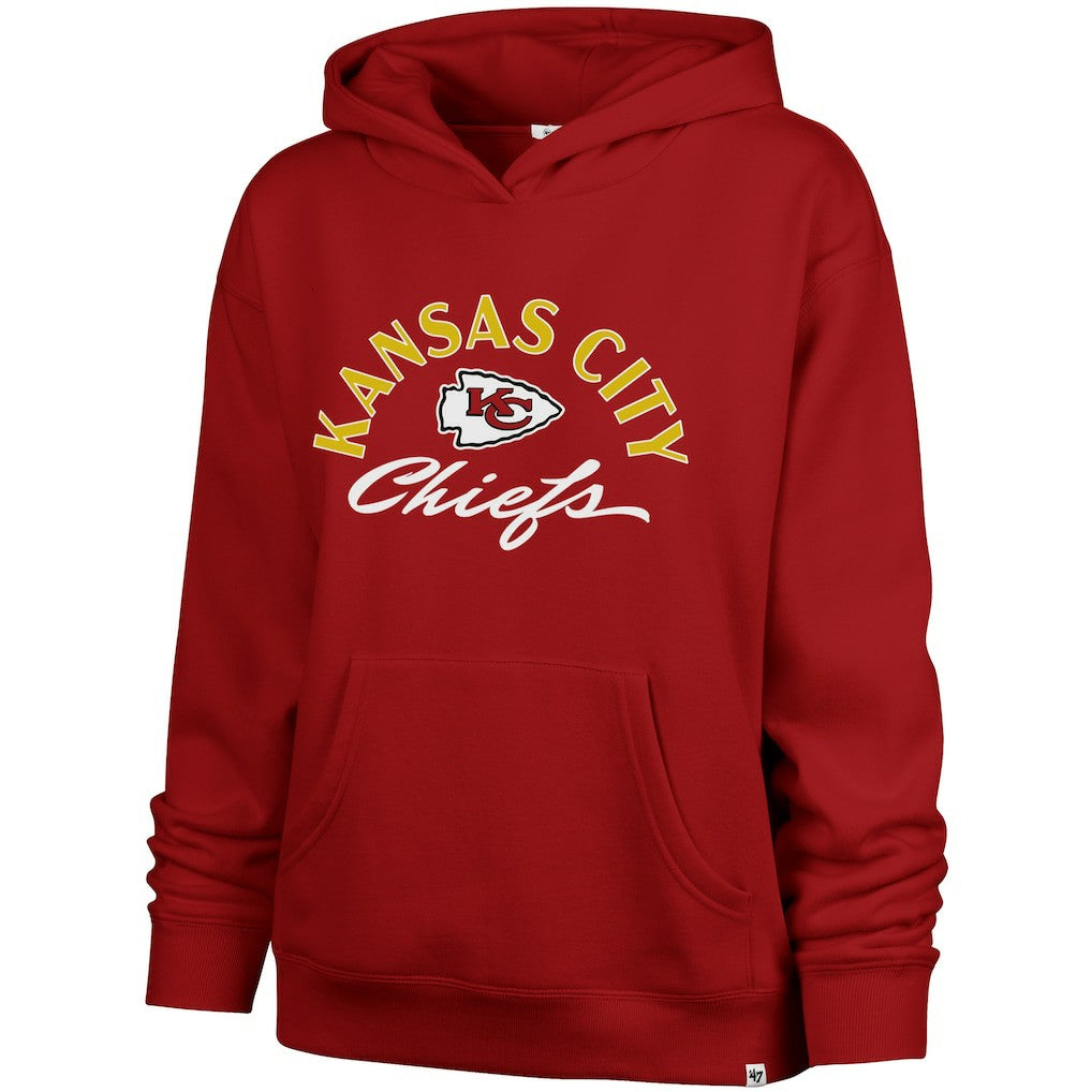 Kansas City Chiefs '47 Women's Whirlwind Naomi Pullover Hoodie - Red discount