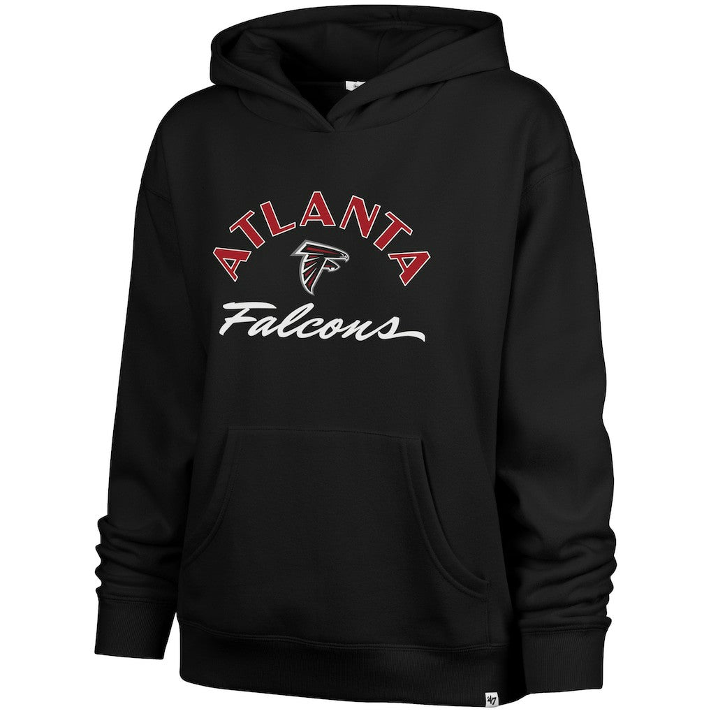 Atlanta Falcons '47 Women's Whirlwind Naomi Pullover Hoodie - Black online