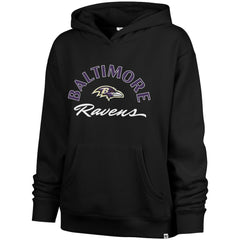 Baltimore Ravens '47 Women's Whirlwind Naomi Pullover Hoodie - Black sale