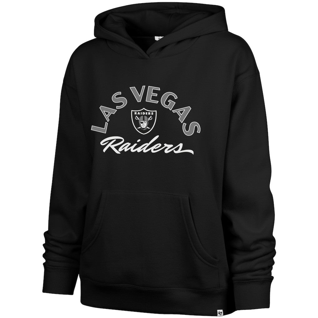 Las Vegas Raiders '47 Women's Whirlwind Naomi Pullover Hoodie - Black outlet