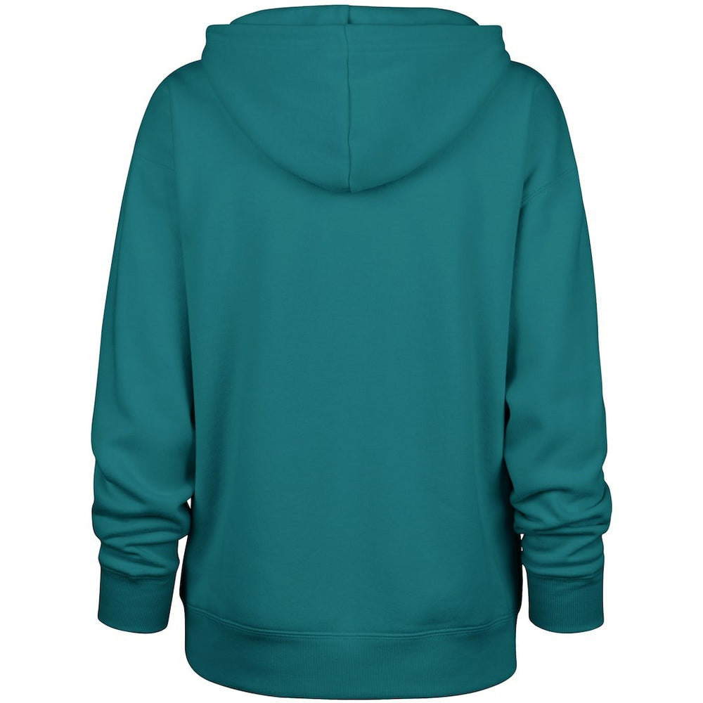 Miami Dolphins '47 Women's Whirlwind Naomi Pullover Hoodie - Aqua on sale