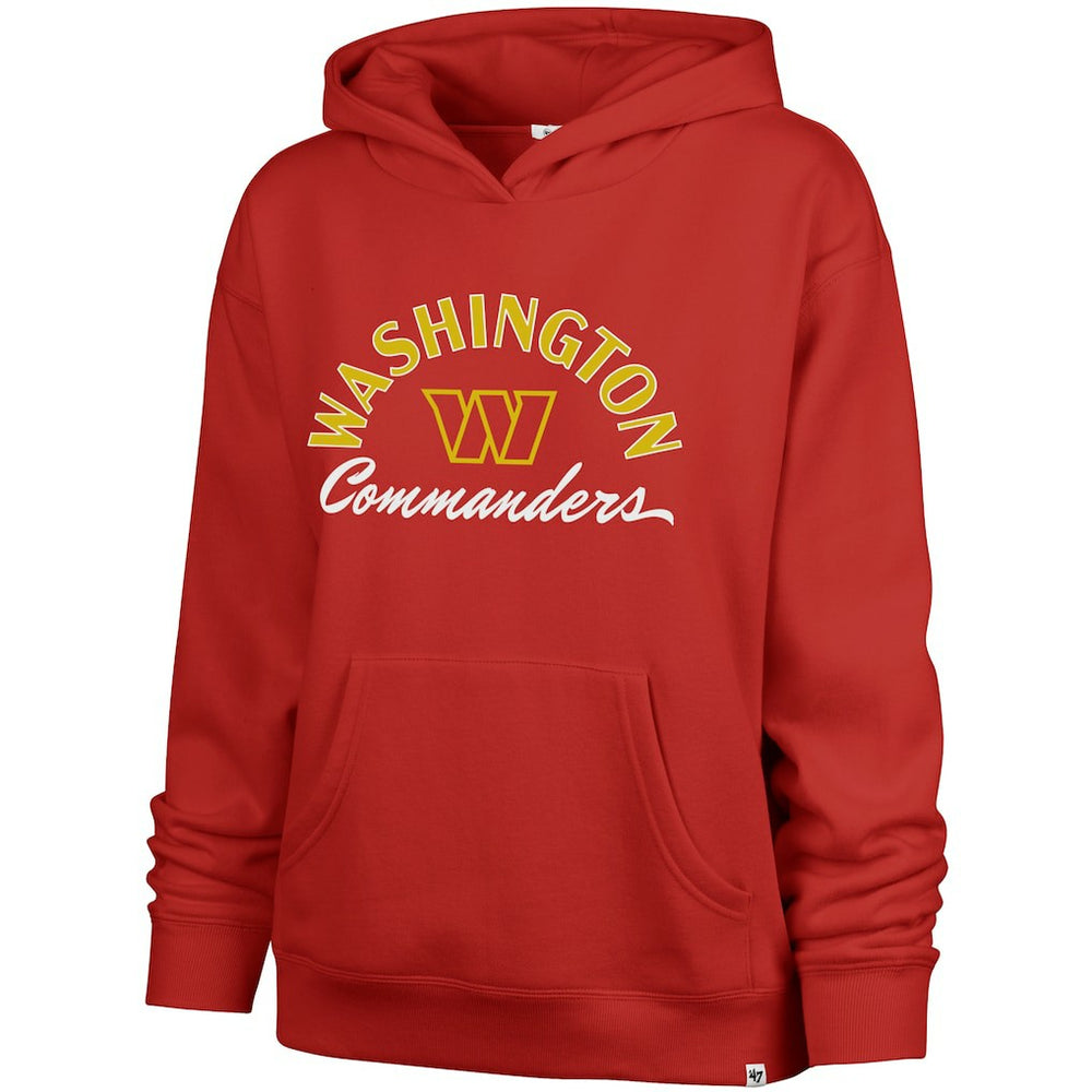 Washington Commanders '47 Women's Whirlwind Naomi Pullover Hoodie - Red discount