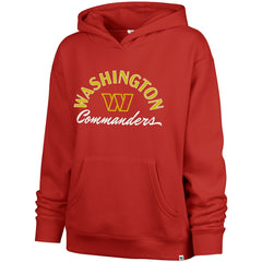Washington Commanders '47 Women's Whirlwind Naomi Pullover Hoodie - Red discount