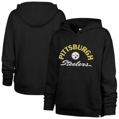 Pittsburgh Steelers '47 Women's Whirlwind Naomi Pullover Hoodie - Black outlet