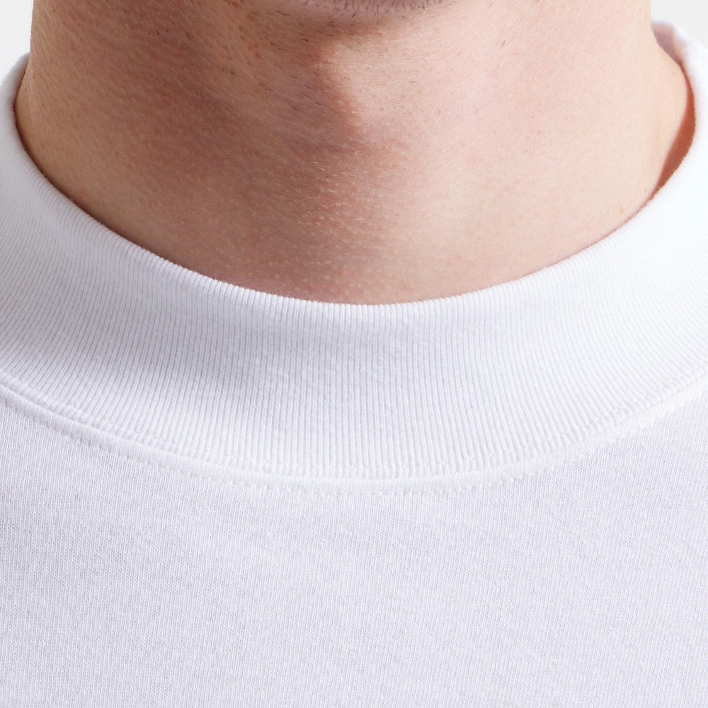 San Francisco 49ers x Todd Snyder Premium Jersey Mock Neck Tee - White online