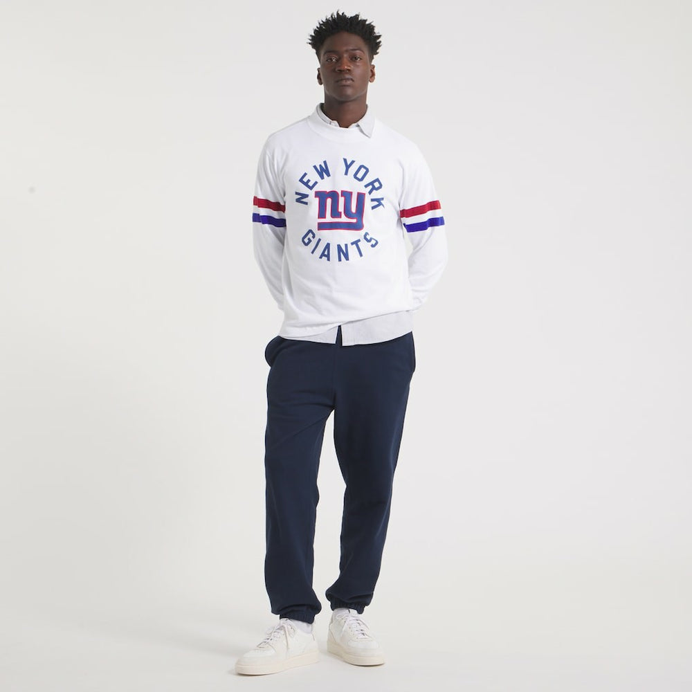 New York Giants x Todd Snyder Premium Jersey Mock Neck Tee - White discount
